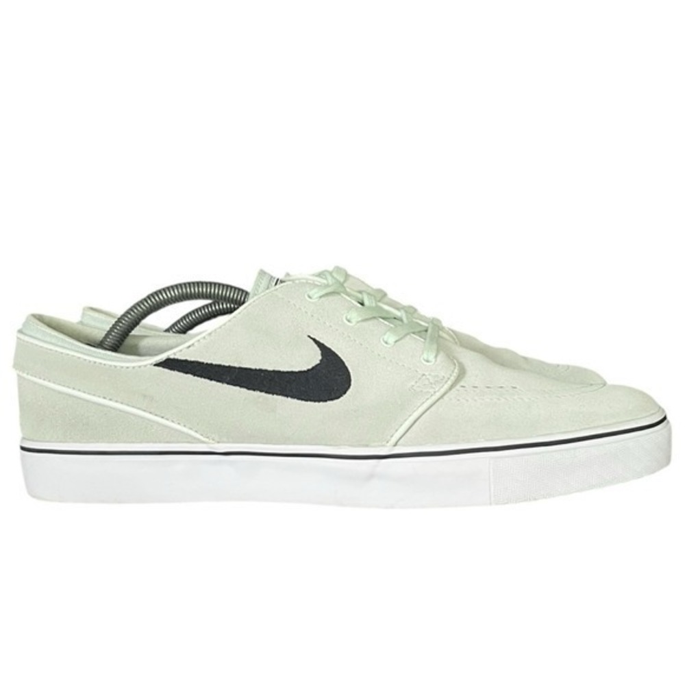 Nike SB Zoom Stefan Janoski Mens Light Mint Suede Skate Shoes Size 11.5